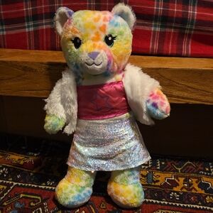 Build A Bear Leopard With Clothes